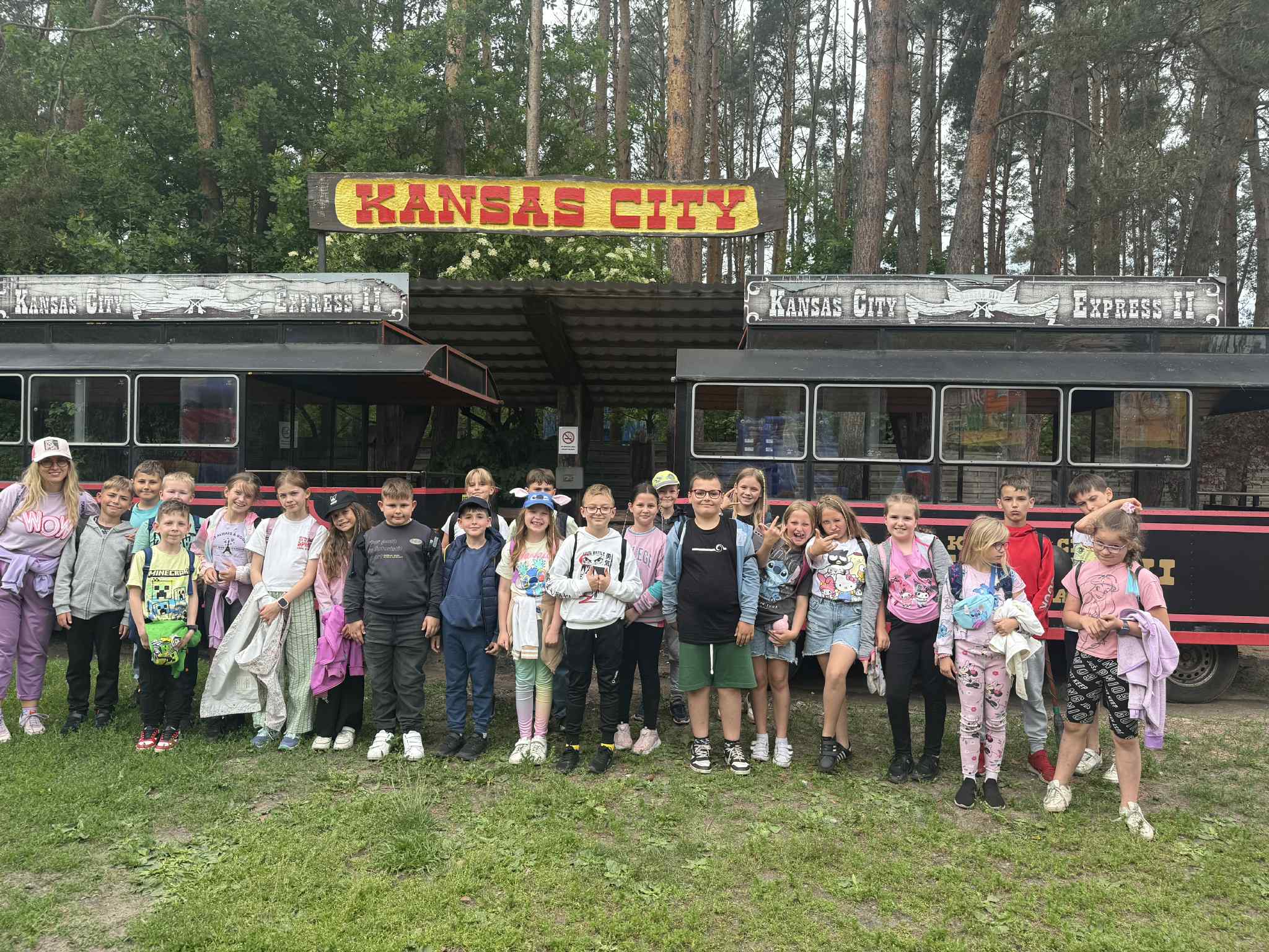 Wycieczka klasy 1d i 3d do Mega-Parku w Grudziądzu