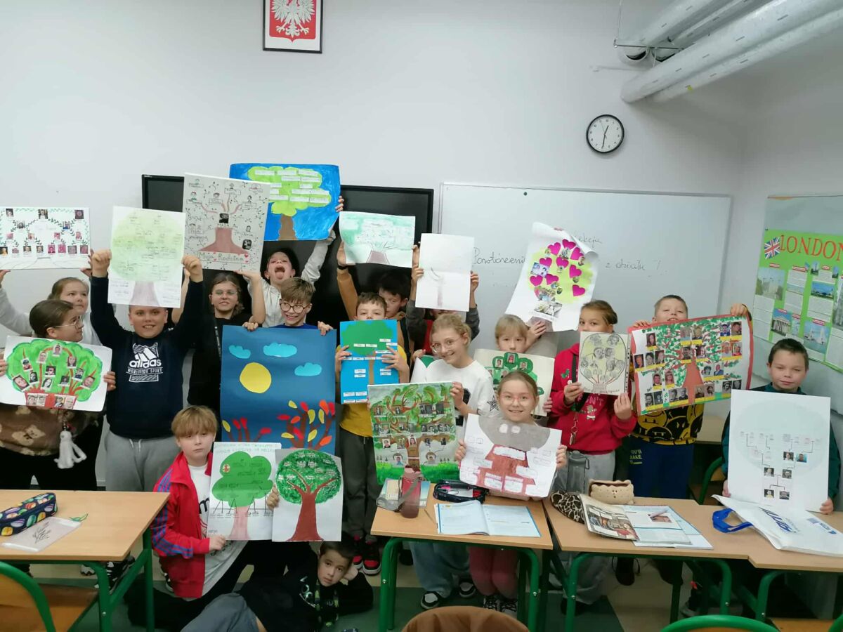 Drzewa genealogiczne klasy 4b