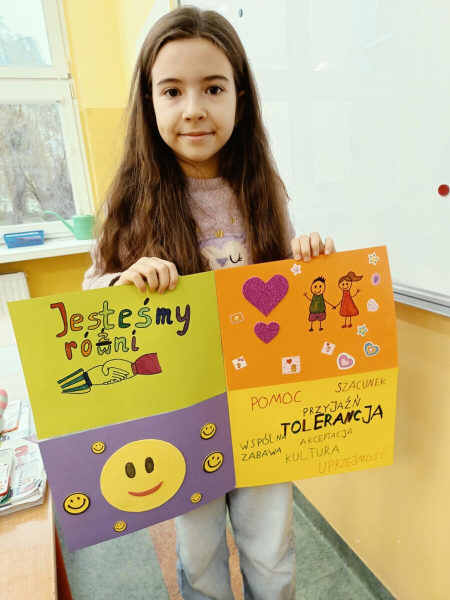 Lekcja przyjaźni w klasie 3d