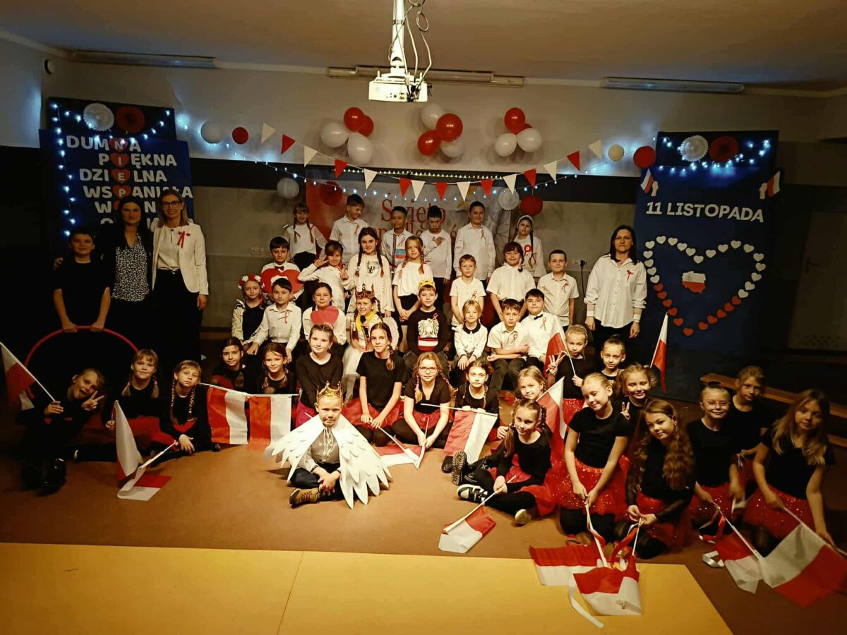 Obchody Święta Niepodległości w klasa I-III