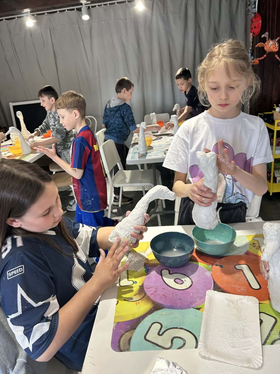 Warsztaty plastyczne klasy 3b