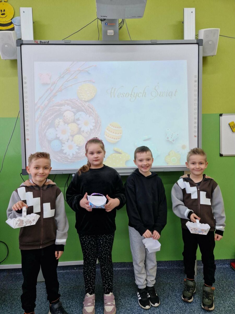Wielkanocne zajęcia w świetlicy szkolnej