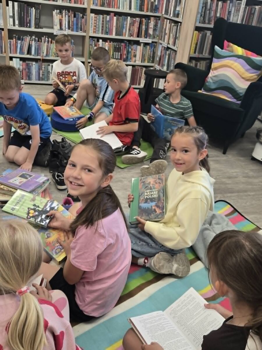 Piknik Czytelniczy klasy 1c